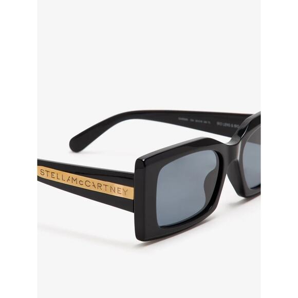 New Stella McCartney Stella SC40065I 01A Black Sunglasses Authentic main image 4